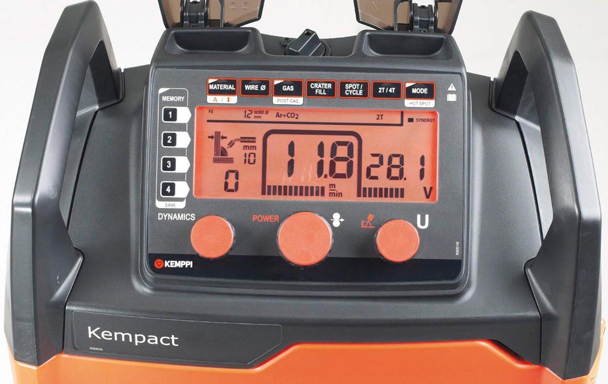 KempactRA-253A  Kemppi Kempact RA 253A, 250A 3 Phase 400v MIG Welder